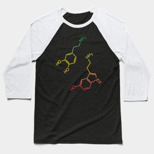 TripSit Molecules Baseball T-Shirt